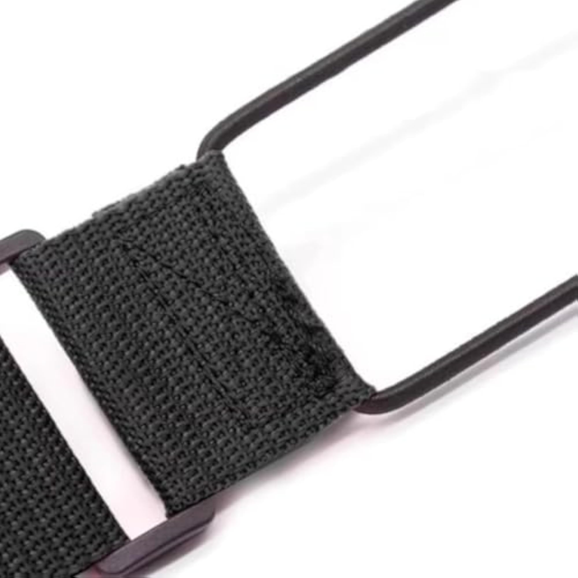 Adjustable Woven Strapping Luggage Strap with Multicolor Hardware